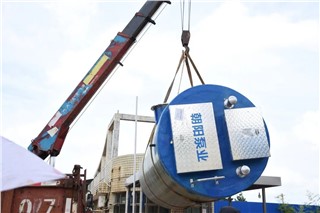 急客戶之所急·解客戶之所需 | 朝陽一體化預制泵站加急發貨、安裝！